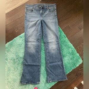 American Eagle Outfitters Women's Jeans - 16 Long LOW RISE FLARE